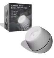Sharper Image Sound Soother Wind White Noise with LED