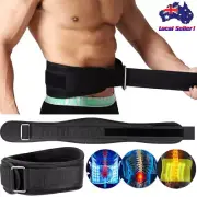 Adjustable Lumbar Support Lower Waist Back Waist Belt Brace Pain Gym Men / Women