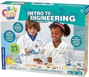 Thames and Kosmos | 567002 | Intro to Engineering | Experiment with Simple Machines Like Leavers and Pulleys | Build Race Cars | Flying Gliders | Boats and Many More! | 21 Experiments | Ages 5-7