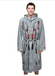 MARVEL AVENGERS AGE OF ULTRON HOODED UNISEX MENS ROBE .