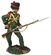 BRITAINS NAPOLEONIC BRITISH 36173 NASSAU GRENADIER STANDING LOADING #3