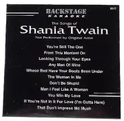 Backstage Karaoke Songs of Shania Twain 11 Song Disk CD #9517
