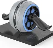 PROIRON Ab Roller With Built In Spring Resistance, Automatic Rebound Abdominal Wheel Ab Roller Wheel with Knee Pads for Home Gym, Ab Workout Equipment for Abdominal Exercise