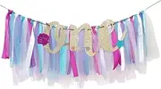 ibasenice 1st Birthday High Chair Banner Colorful Tassel Highchair Banner Rainbow Highchair Garland 1 Year Birthday Decorations for Girls Boys Baby Shower Decorations
