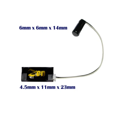 DCC Concepts DCD-SA3-SM.1 Zen 3-Wire Small Stay Alive for Zen Decoders