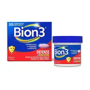 Bion 3 Bion3 Defense Junior 30 tablets (Raspberry)