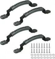 4 Pack Kayak Carry Handles,Kayak Molded Webbing Handle with End Caps, Replacemen