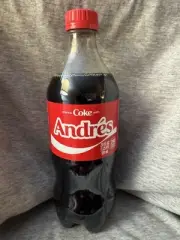 Share a Coke with Andrés 2025 Personalized Gift Coca~Cola Bottle 20oz Andres