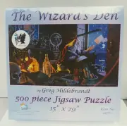 SunsOut Wizards Den Greg Hildebrandt Jigsaw Puzzle 500 pc 15 x 29 in. #44502