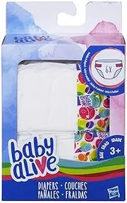 Baby Alive Hasbro Diapers Accessory Pack