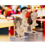 Female Mannequin Head Shop Dummy Model Display Stand Home Professional Use 52cm