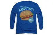 SpongeBob SquarePants Unisex Adult Krusty Krab T-Shirt (Royal Blue) - UTTV10715