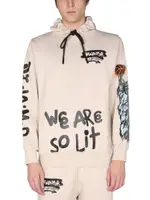 [Disclaimer] Disclaimer-Sweatshirt With Logo Print-Uomo L