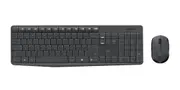 Logitech MK235 keyboard Mouse included RF Wireless English Grey