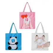 Portable One Shoulder Cat Dog Canvas Bag Breathable Pet Carrier for Travel