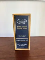 Plisson Shaving Brush L’Occitane Beechwood Synthetic Fiber