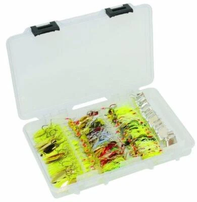 Plano Elite Series Spinnerbait and Buzzbait StowAway 3700, Transparent, Holds Up