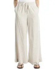 Max Studio Drawstring Linen-Blend Pant