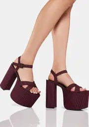 [Current Mood] Feeling The Blues Platform Heels