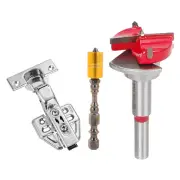 Kitchen Cabinet Cupboard Door Hinge 35mm Boring Drill Bit Screwdriver Bit For