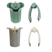 Fruit & Veg Slicer Set: Cucumber Slicer & Strawberry Huller, Salad/Cake Decor US