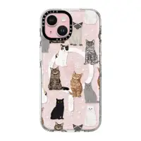 在飛比找CASETiFY優惠-iPhone 15 透明手機殼 Cat Breeds sno