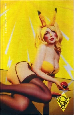 Mad Goblin Cosplay #3 - Pikachu FMJ A Nice METAL Variant - NM
