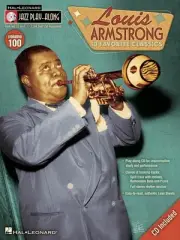 Louis Armstrong Jazz Lead Sheets Play Along Book and CD NEW 000740423
