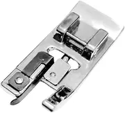 Silver Overlock Overcast Presser Foot Fits for All Low Shank Snap-On Singer,Elna and More Sewing Machine,Singer Sewing Machine Accessories,Sewing(HD350)