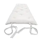 Twin Japanese Floor Rolling Mattress, Cotton Bed, Shiki Futon 3 x 39 x 80 White