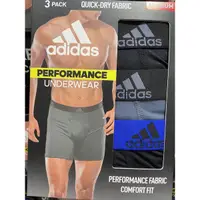 在飛比找蝦皮購物優惠-🎉現貨特價！ADIDAS 愛迪達男運動內褲三入組 美國尺寸: