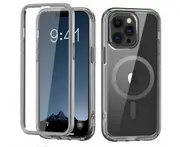 iPhone 13 Pro Max Case,Shockproof Phone Case ,Scratch-Resistant Back Cover-Grey