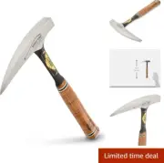 Special Edition Rock Pick -22 oz Geology Hammer w/ Pointed Tip & Genuine Leather