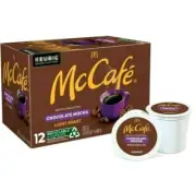 Lot NIB 12ct Kcup McCafe Chocolate Mocha Coffee Pod Warm Brew Mother Spring Gift