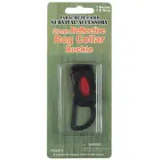 Parachute Cord Reflective Dog Collar Buckle Small