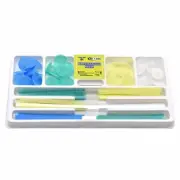 Dental Composite Veneer Shaping Polishing Discs Snap-on Wheels Strips + Mandrel