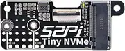GeeekPi N10 Tiny NVMe SSD Expansion Board for Raspberry Pi 5, Only Support M.2 NVME M-Key 2242/2230 SSD