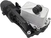 Engine Oil Filter Housing Assembly，Compatible With 2 Series X1 X2 Mini Cooper F56 F54 F55 F57 F60 11428661958 11428649177
