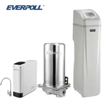 在飛比找momo購物網優惠-【EVERPOLL】傳家寶全戶濾淨+智慧型軟水機+直出RO淨