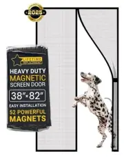 Flux Phenom Magnetic Screen Door Mesh 2025 Model Fine Weave SeeThrough Mesh. B5