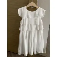 在飛比找ETMall東森購物網優惠-外貿出口法單夏季女童新款裙子 女寶白色雪紡公主禮服裙