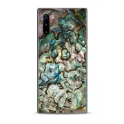 Skins Decal Wrap for Samsung Galaxy Note 10 Abalone Shell Gold underwater
