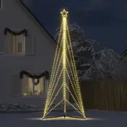 vidaXL LED Christmas Tree 861 LEDs Warm White 478 cm