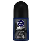 Nivea Deep Impact Freshness, Deodorant Roll On For Men, 50ml