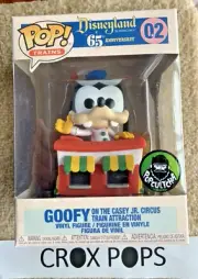 RARE Goofy on Train Carriage Disney 65th Funko Pop Vinyl New in Mint Box + P/P