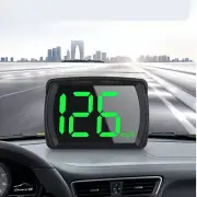 Digital Speedometer Car HUD Head Up Display MPH Smart Meter Plug Play Big Font (for: Audi)