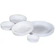 MyBoxSupply 4" Plastic End Caps, 100 Per Case