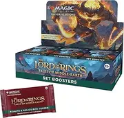 Magic the Gathering The Lord of The Rings Tales of Middle Earth Set Boosters Card Game (30 Boosters Per Display)