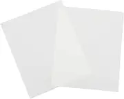 Happyyami 100pcs Parrot Pee Mat for Parrot Cage Bird Cage Accessories Big Indoor Birds Liners Parrots Birdcage Cover Bird Cage Mat Pet Bird Cages Cage Cloth Mat White Non-Woven Fabric
