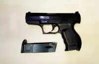在飛比找露天拍賣優惠-最新高質感生存遊戲玩具槍~新版便宜試賣價P99情報員手槍黑色